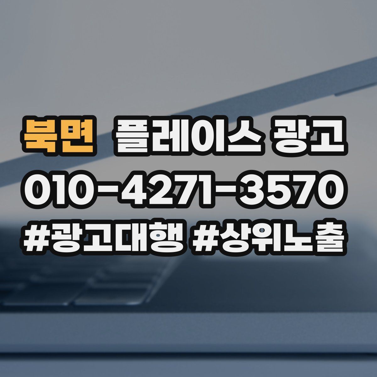 북면 플레이스 광고