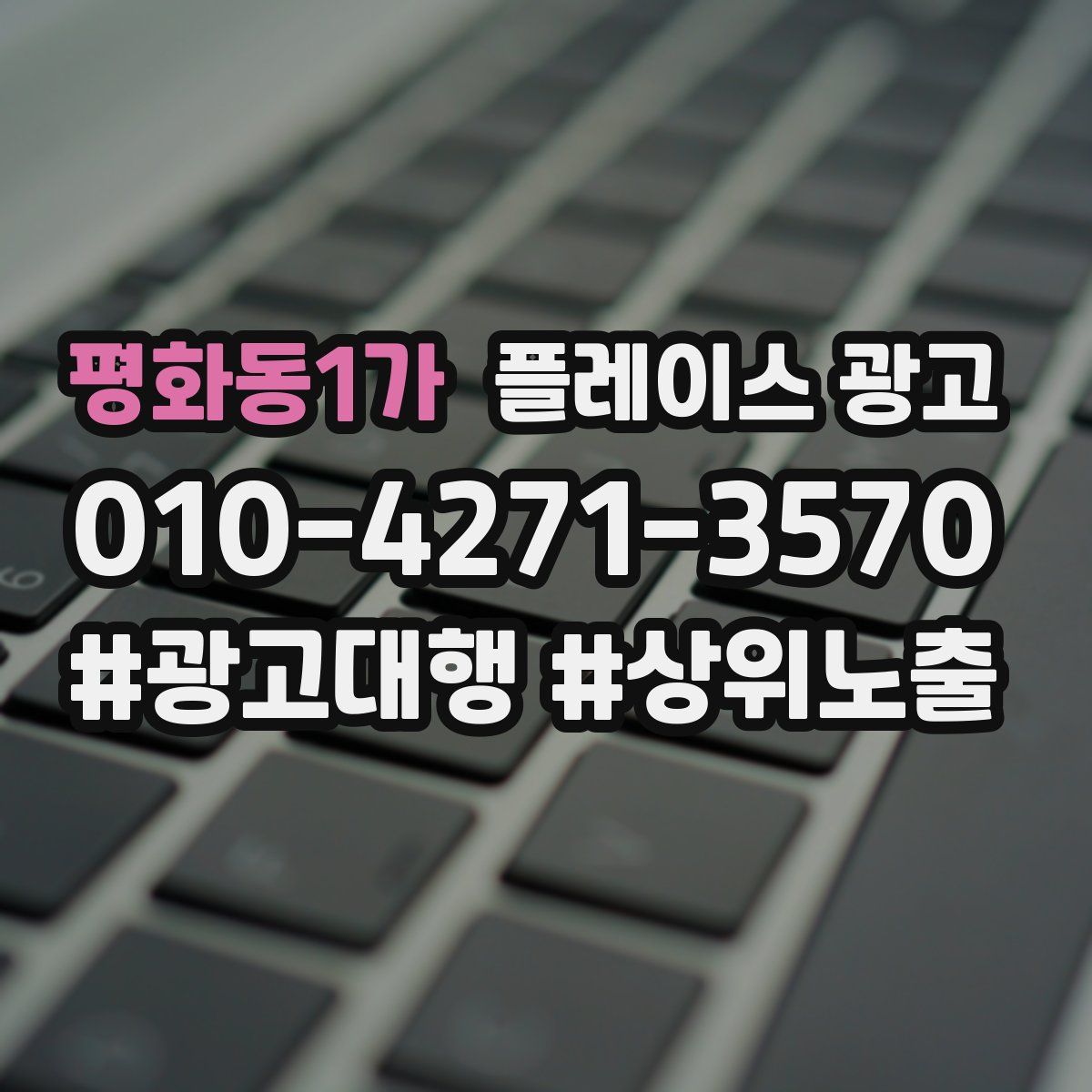 평화동1가 플레이스 광고