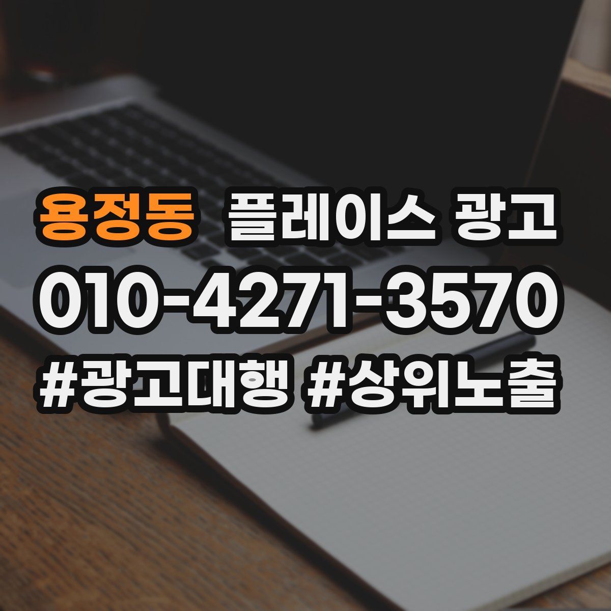용정동 플레이스 광고