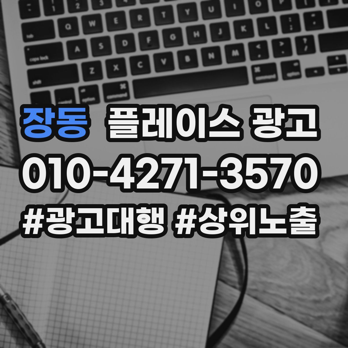 장동 플레이스 광고