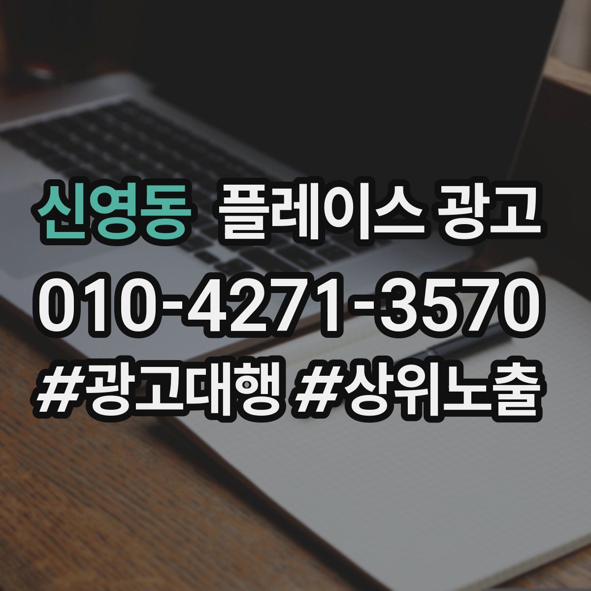 신영동 플레이스 광고