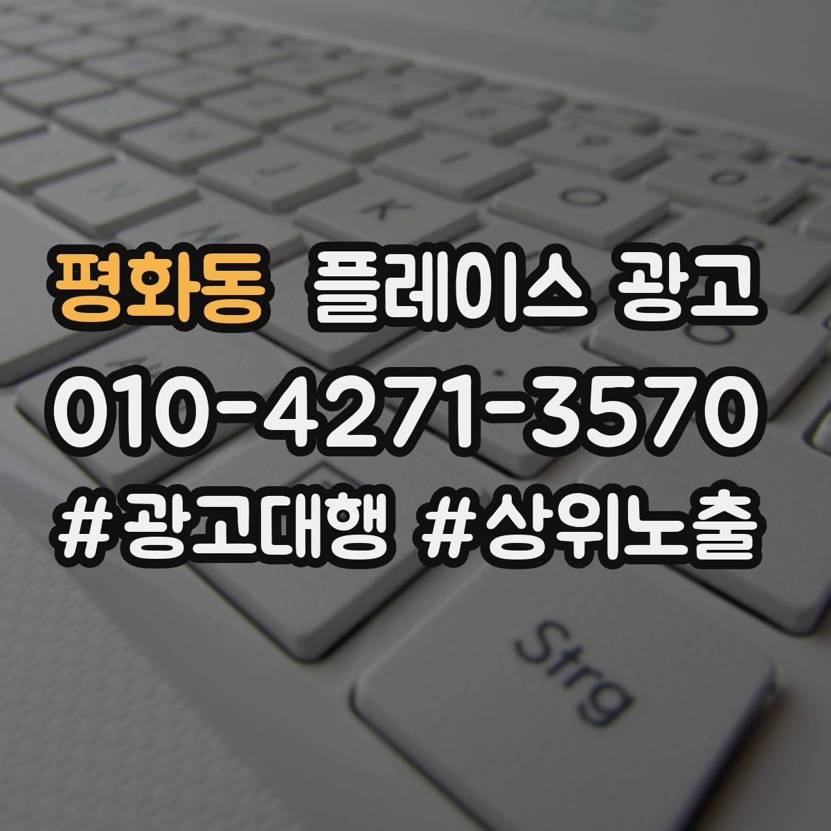 평화동 플레이스 광고