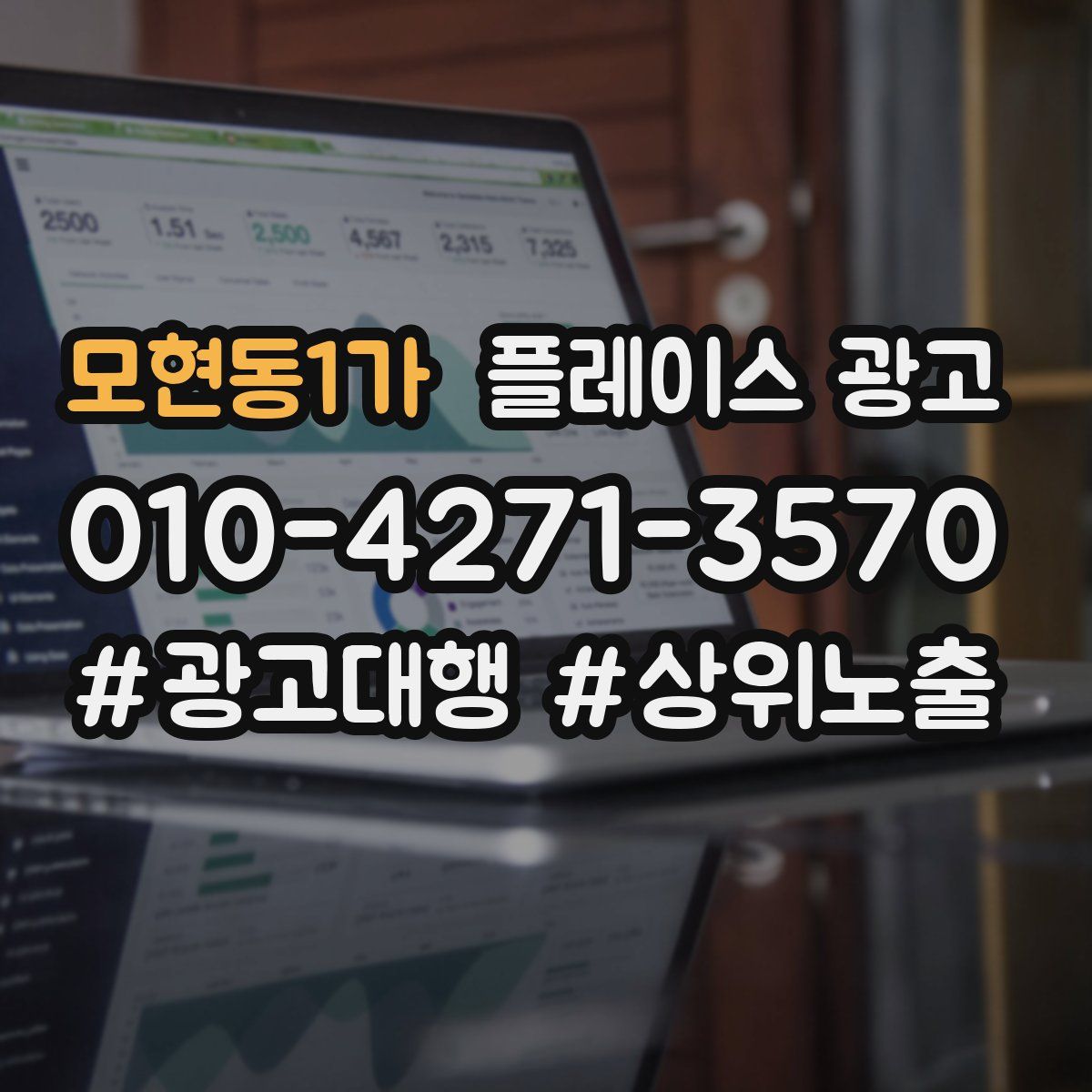 모현동1가 플레이스 광고