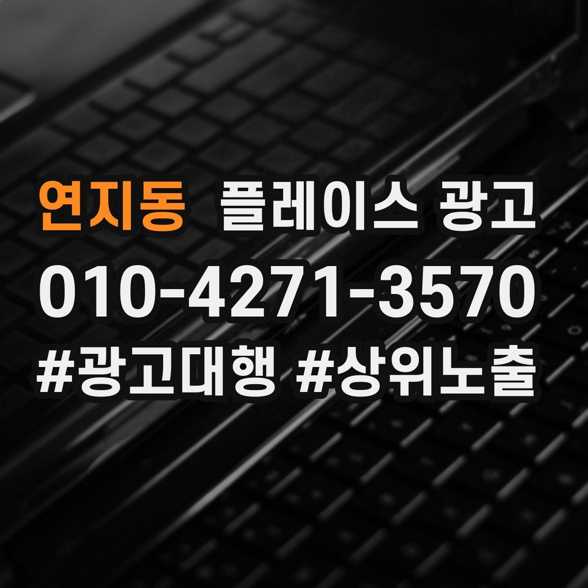 연지동 플레이스 광고
