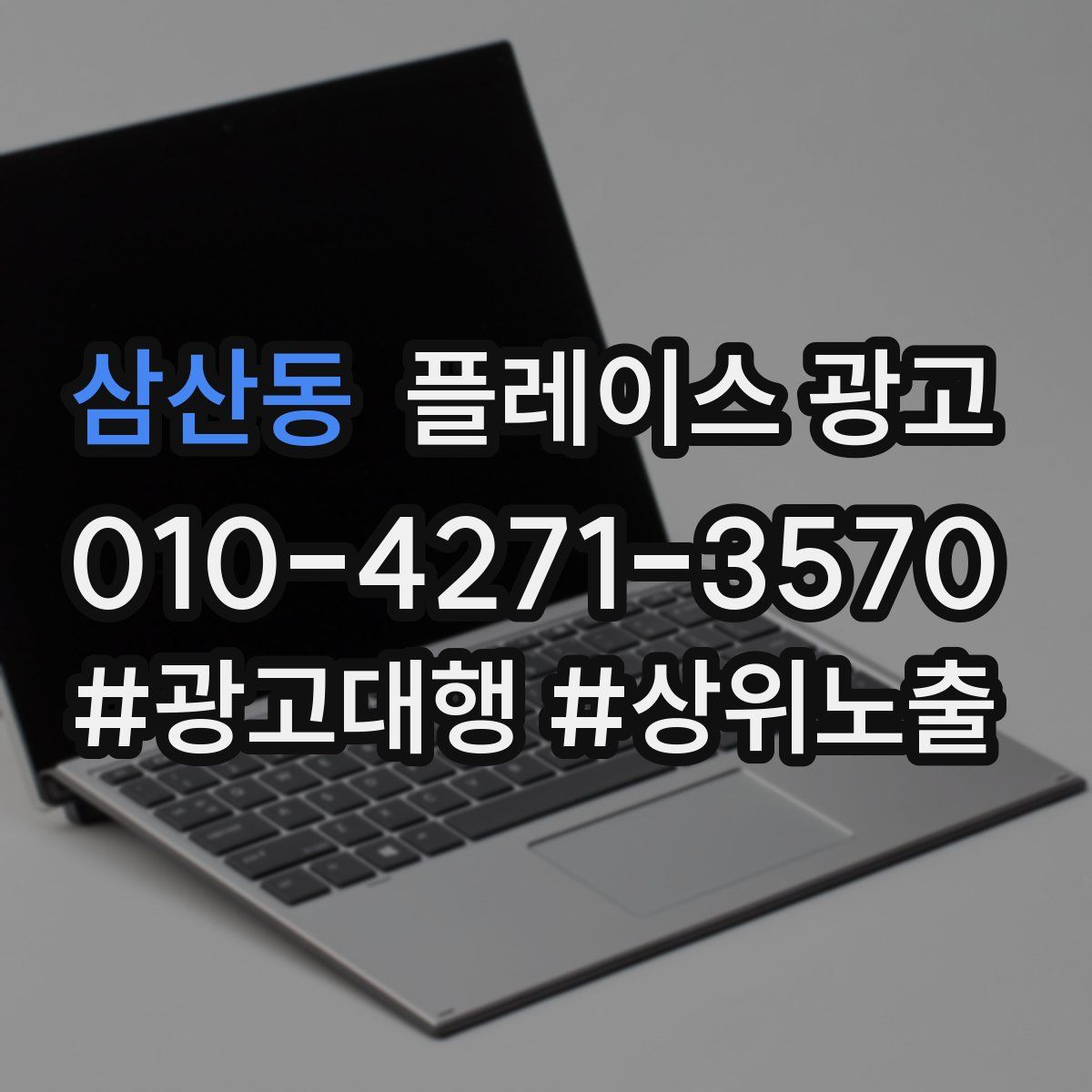 삼산동 플레이스 광고