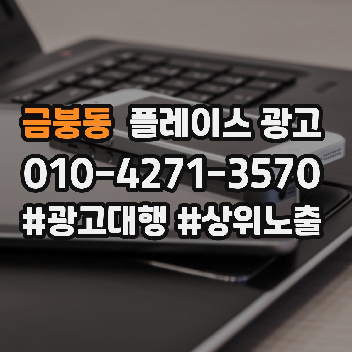 금붕동 플레이스 광고
