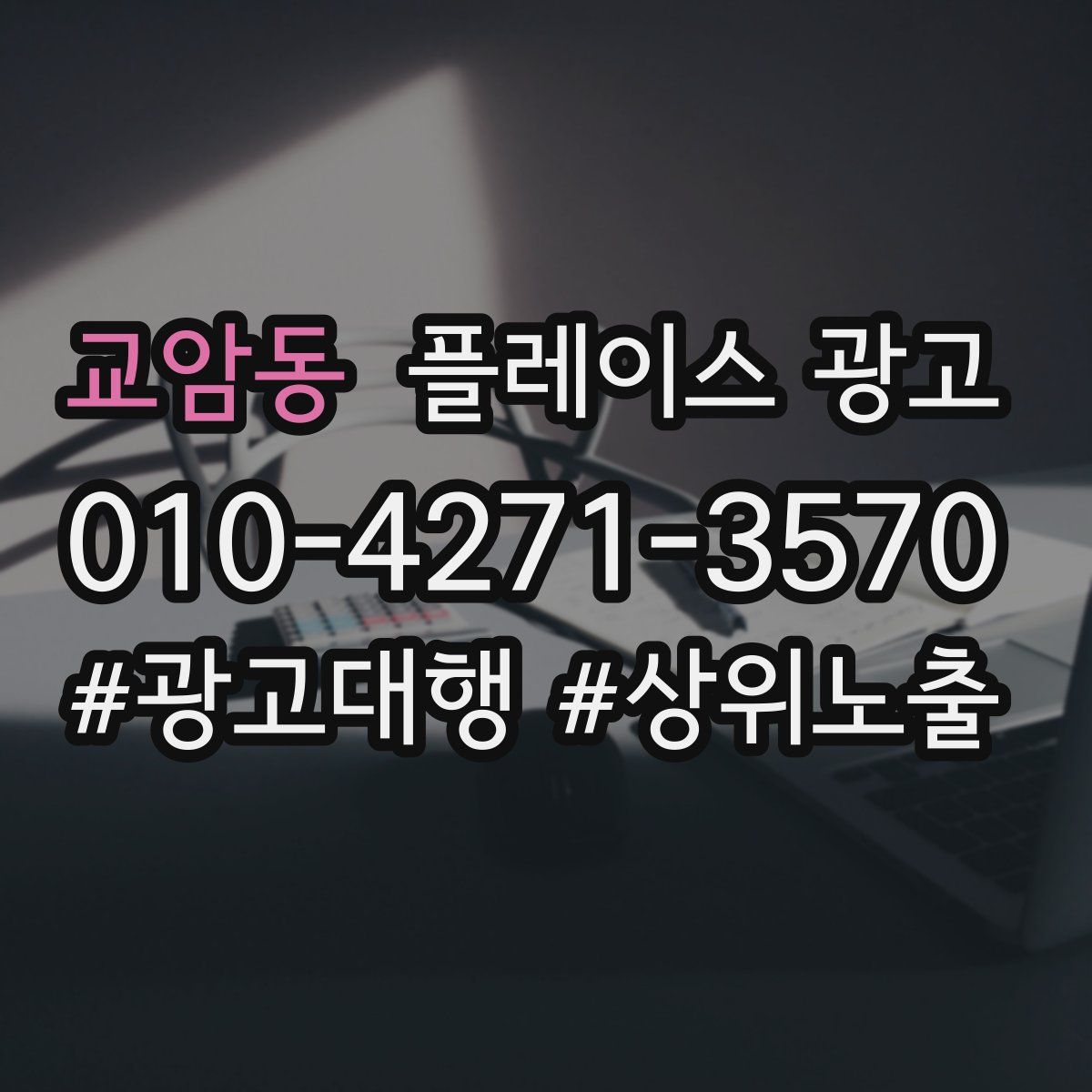 교암동 플레이스 광고
