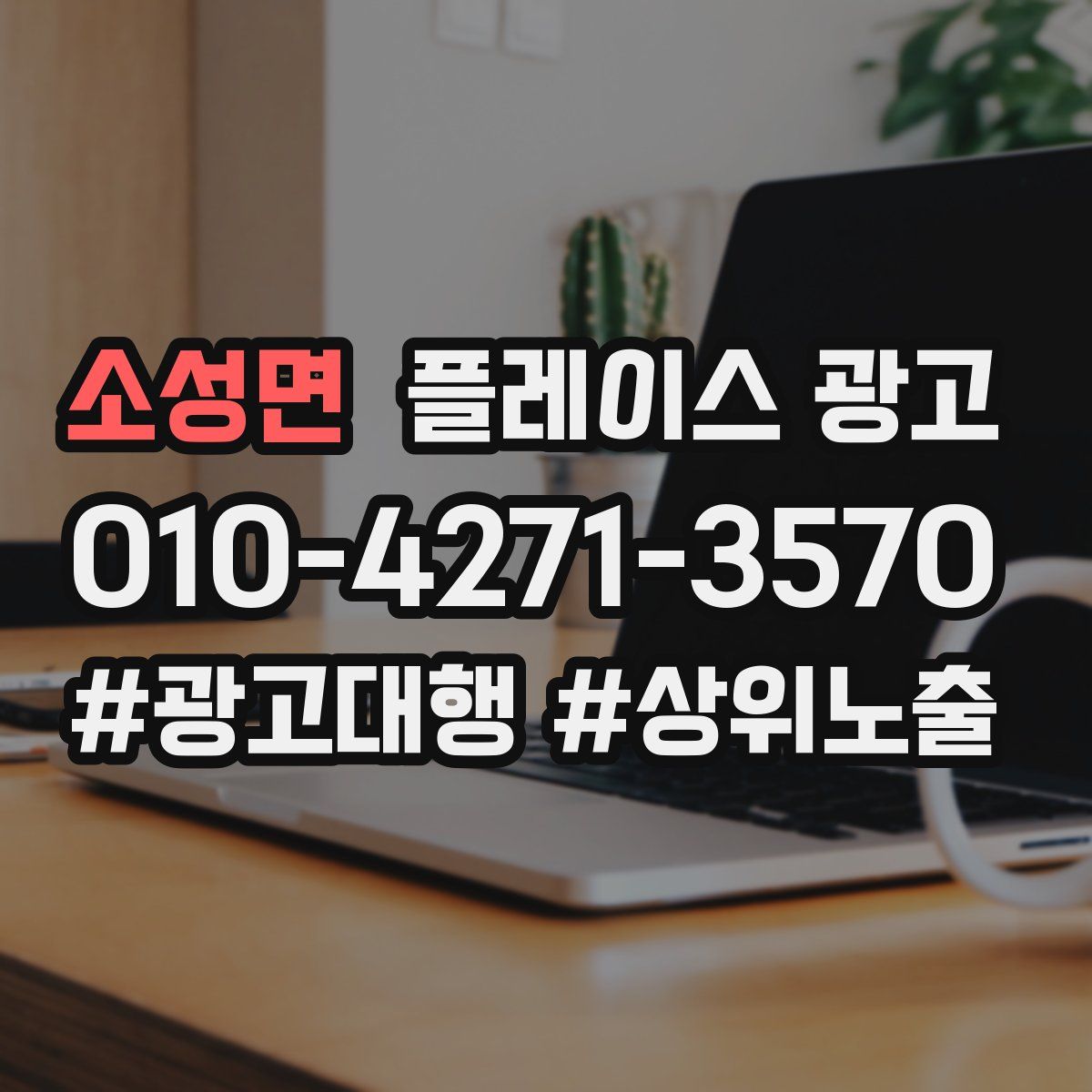 소성면 플레이스 광고