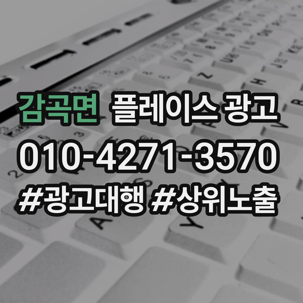 감곡면 플레이스 광고