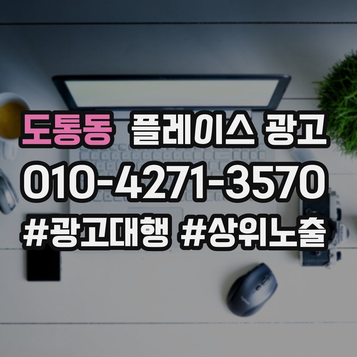도통동 플레이스 광고