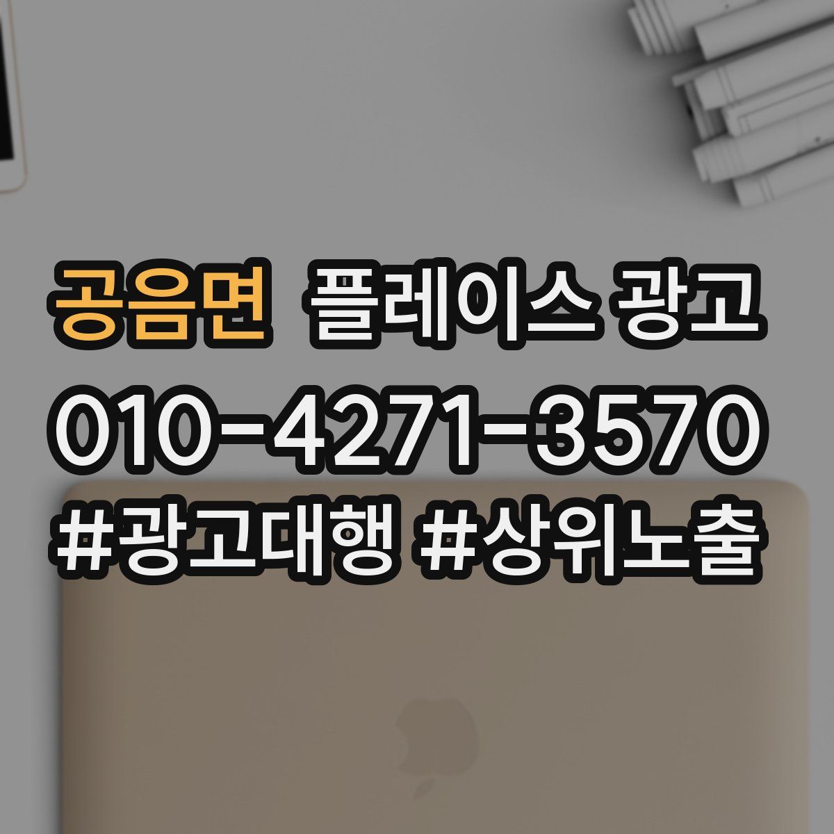 공음면 플레이스 광고
