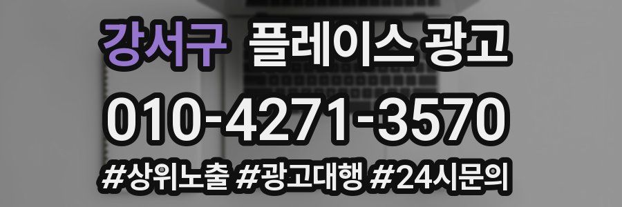 강서구 플레이스 광고