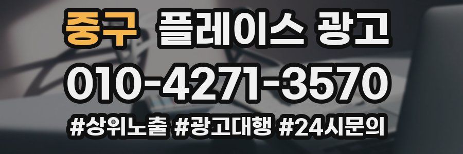 중구 플레이스 광고