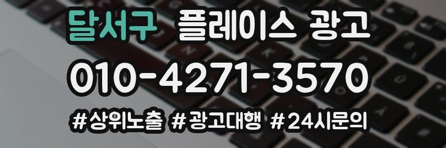 달서구 플레이스 광고