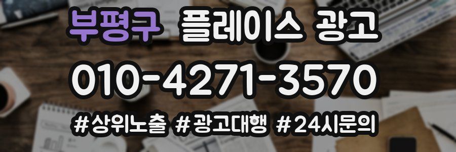 부평구 플레이스 광고