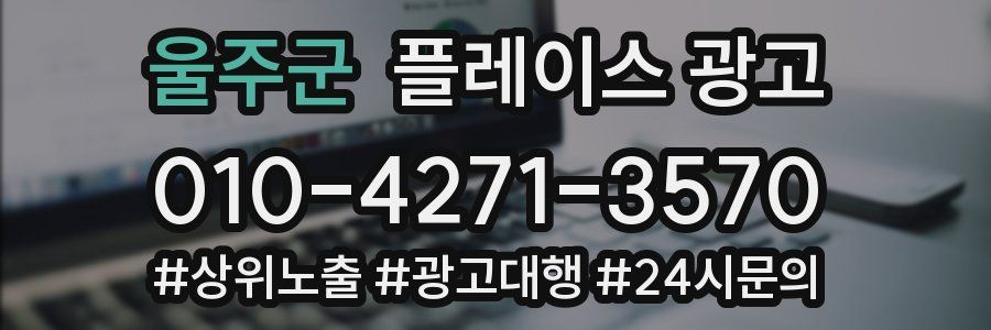 울주군 플레이스 광고