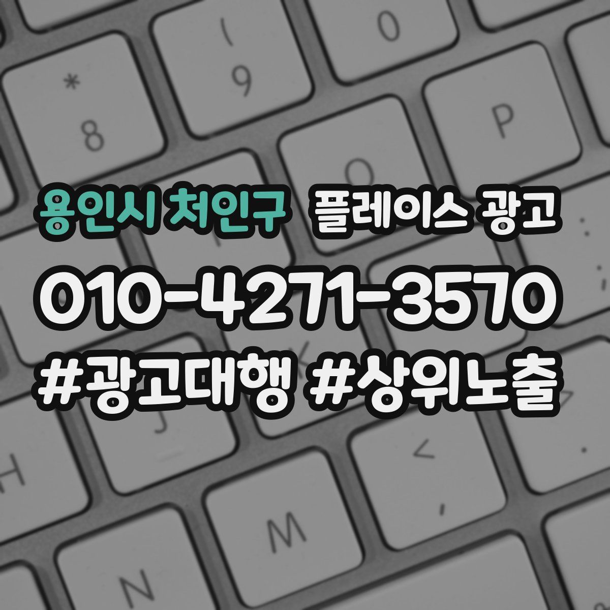 용인시 처인구 플레이스 광고