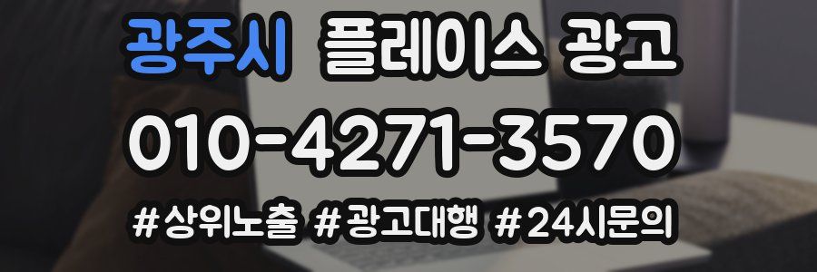 광주시 플레이스 광고