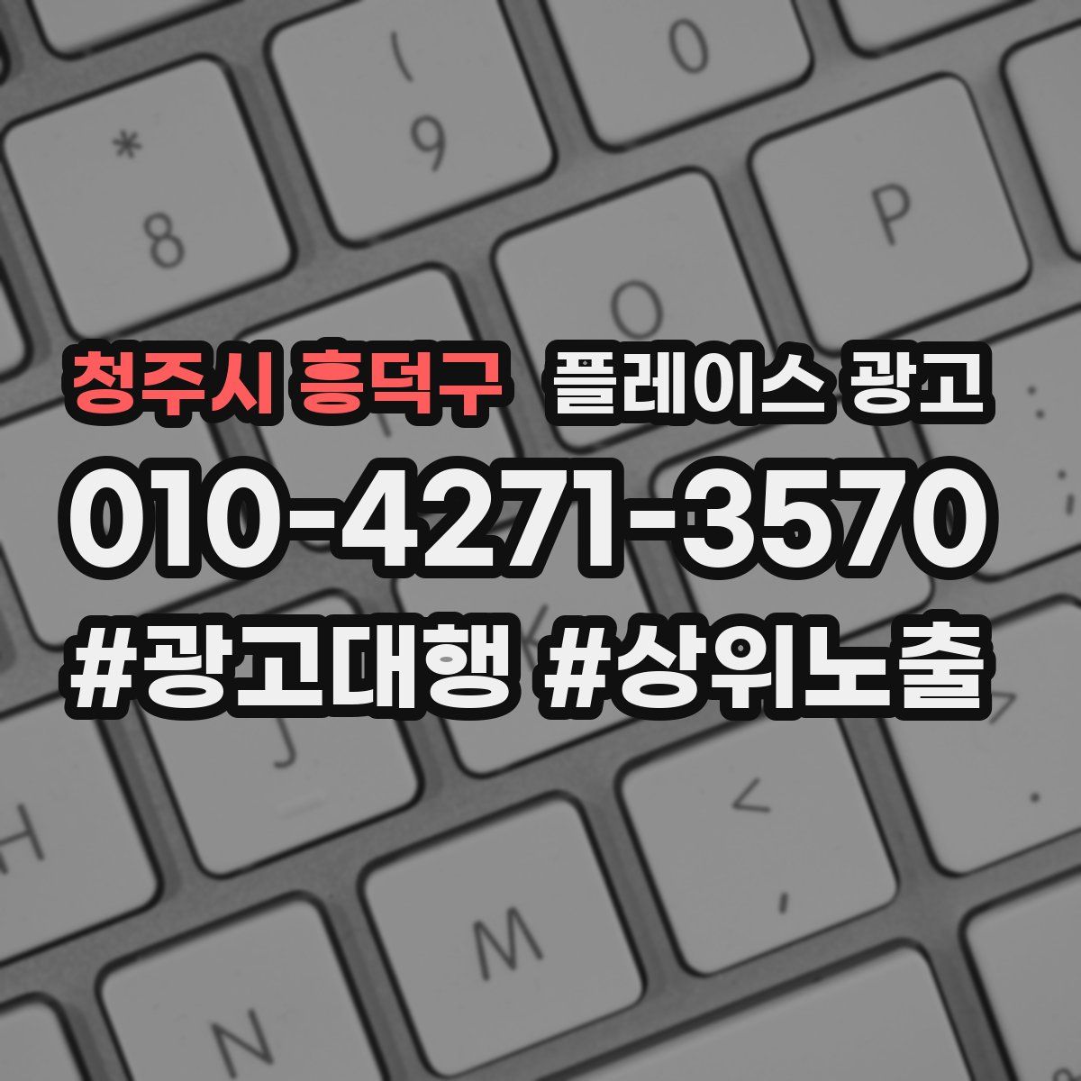 청주시 흥덕구 플레이스 광고