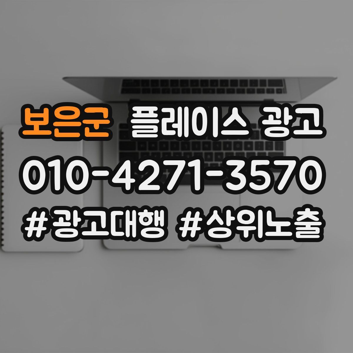 보은군 플레이스 광고