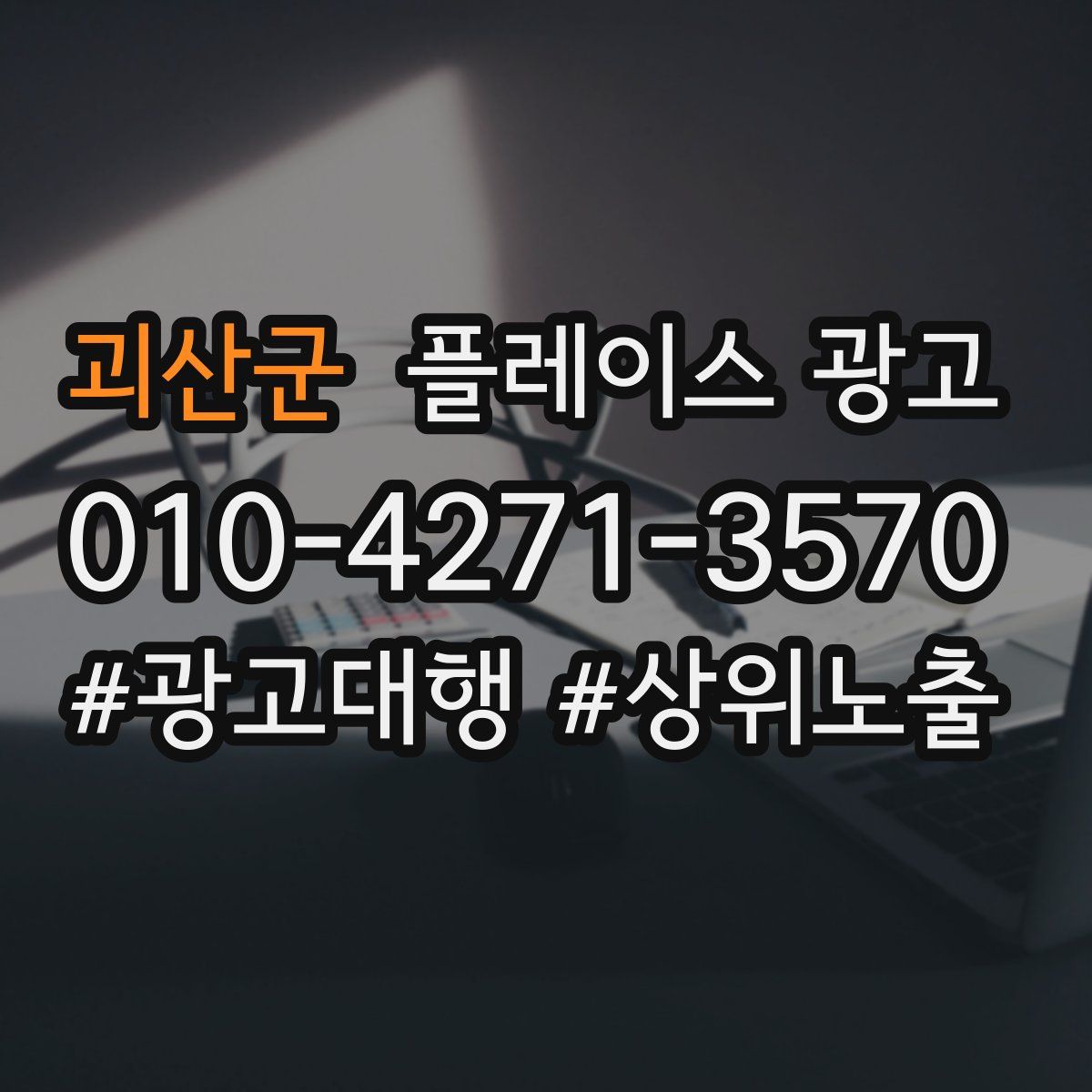 괴산군 플레이스 광고