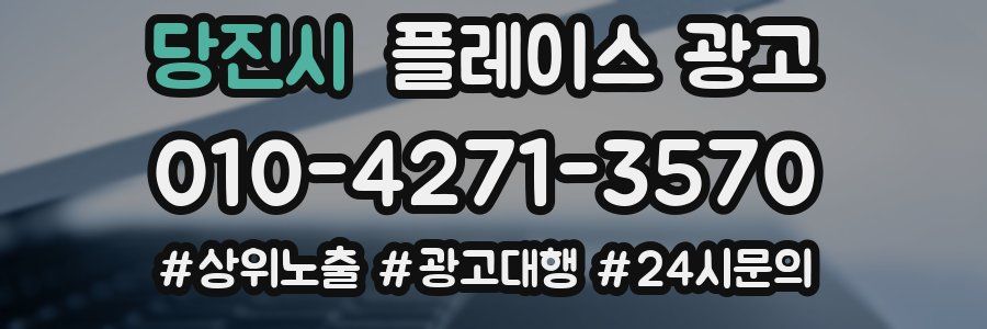 당진시 플레이스 광고