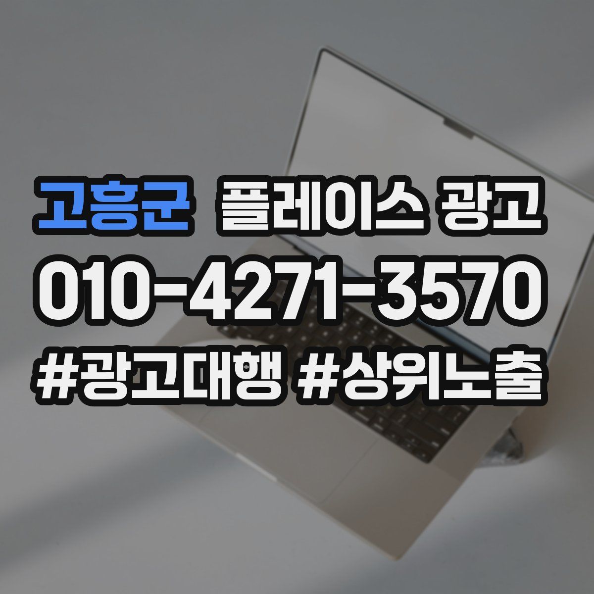 고흥군 플레이스 광고