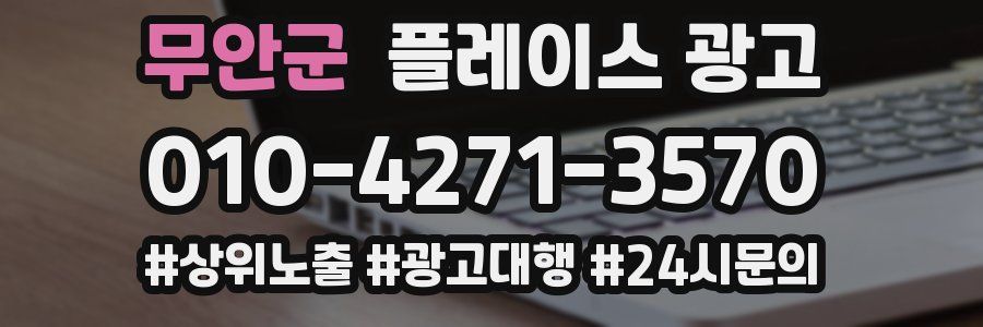 무안군 플레이스 광고