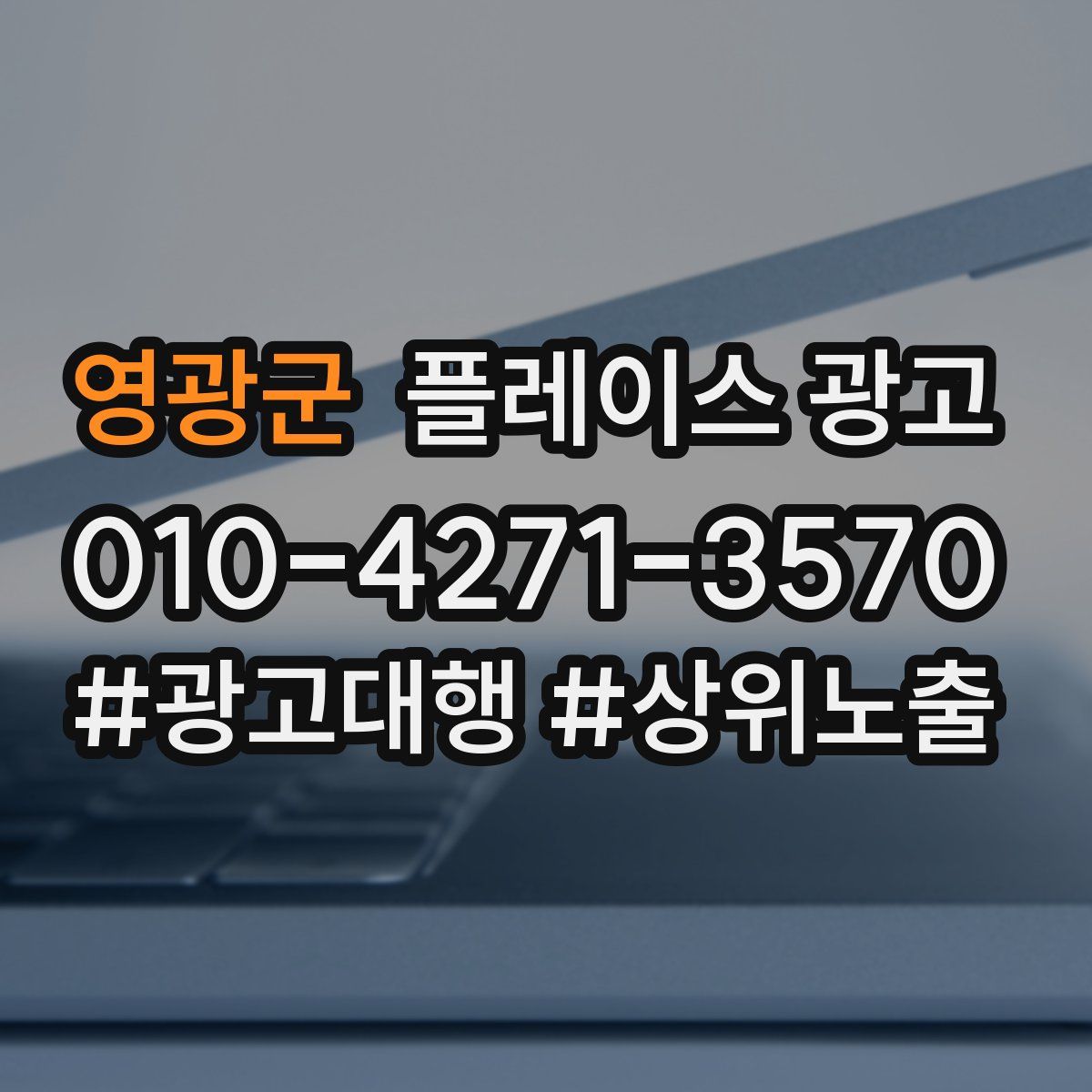 영광군 플레이스 광고