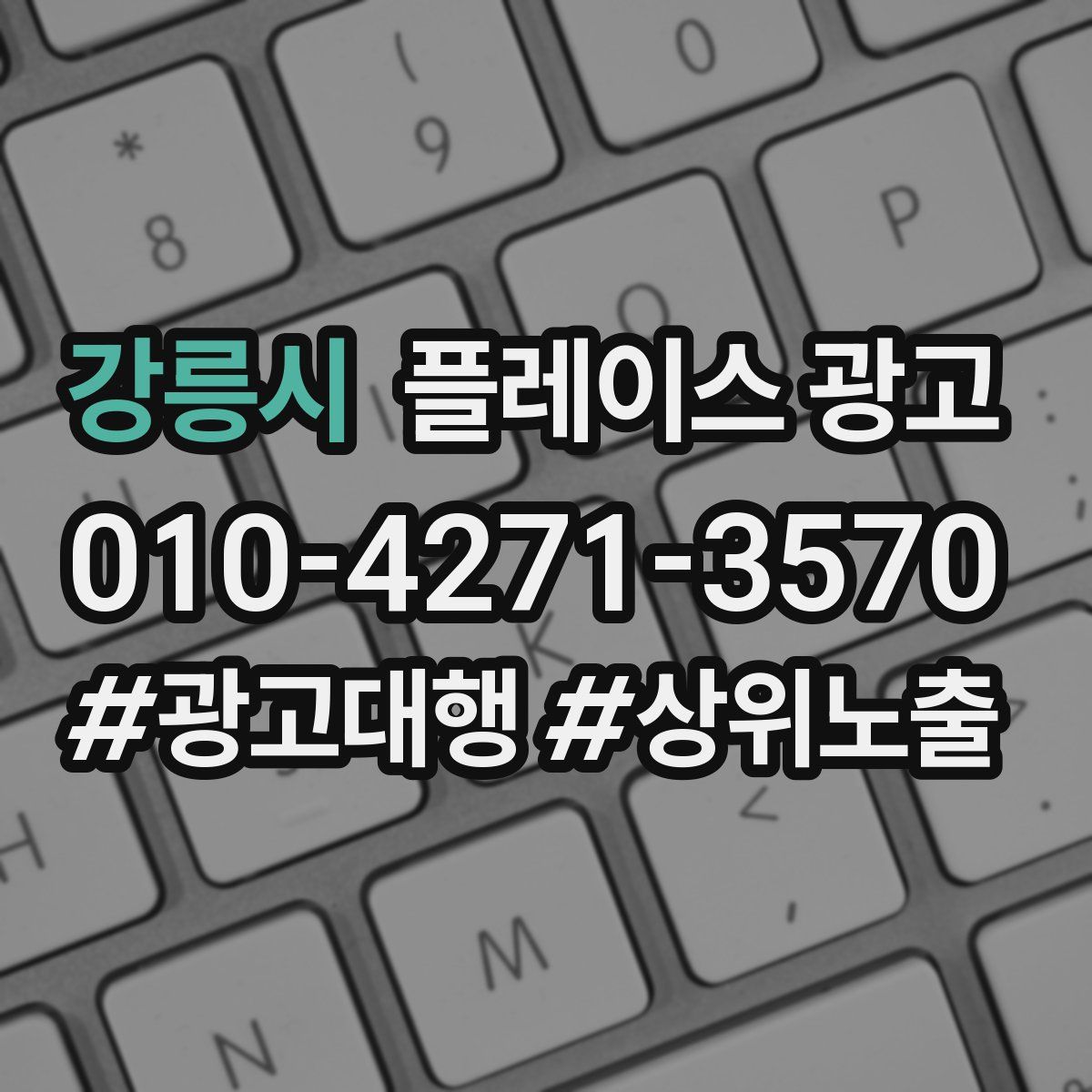 강릉시 플레이스 광고