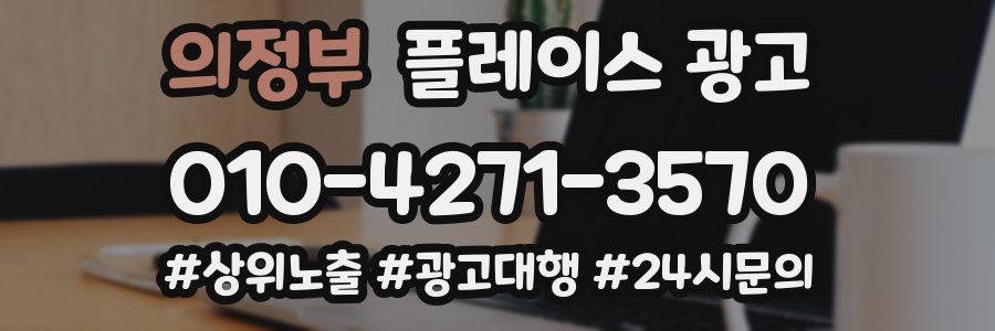 의정부 플레이스 광고