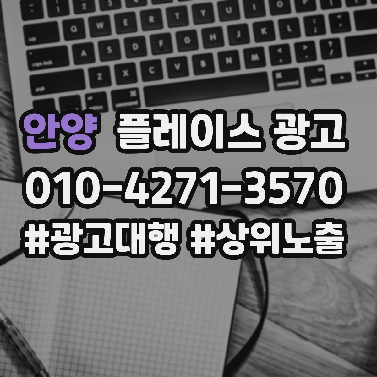 안양 플레이스 광고