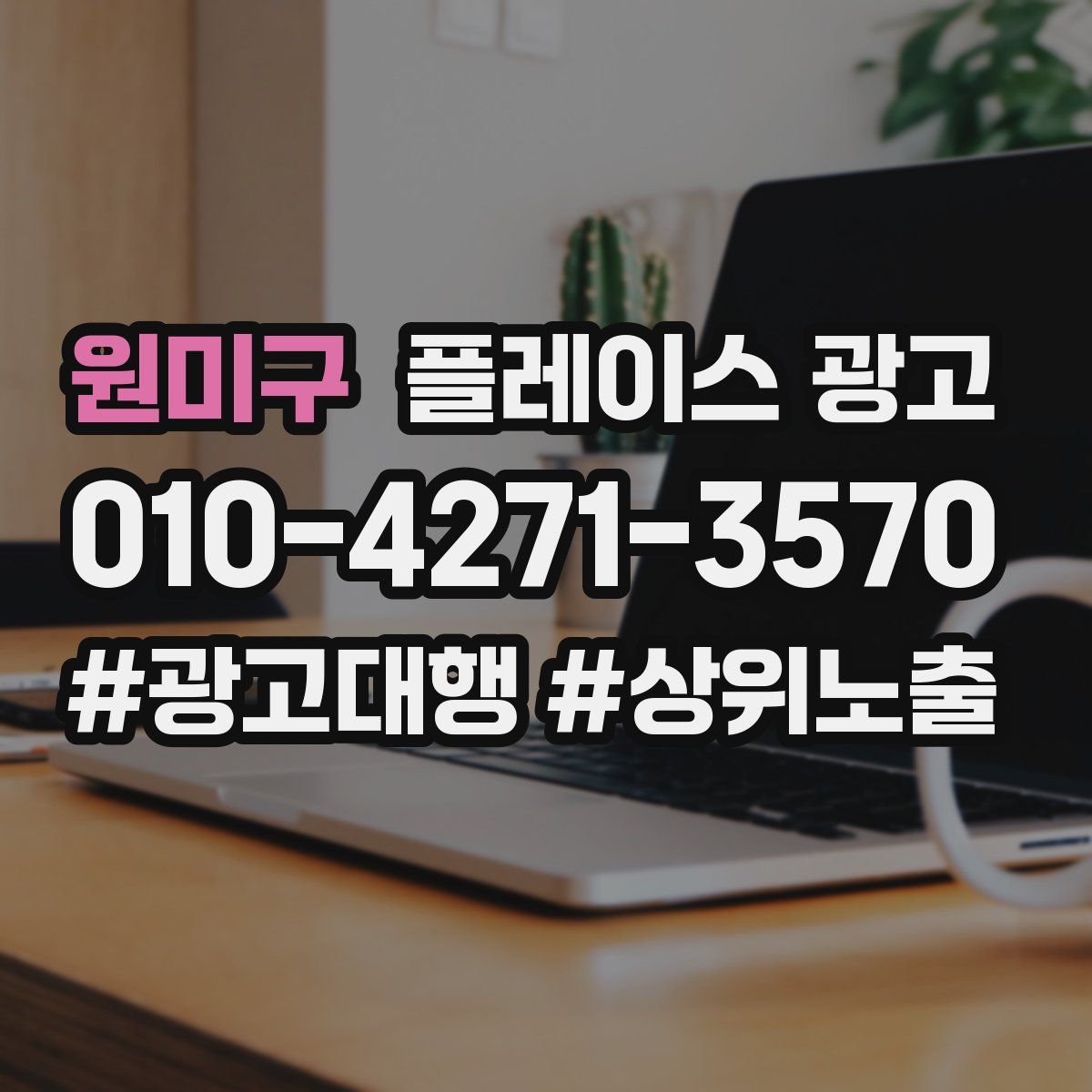 원미구 플레이스 광고