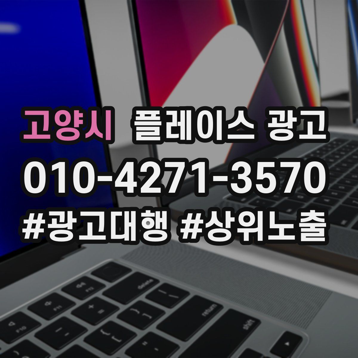 고양시 플레이스 광고