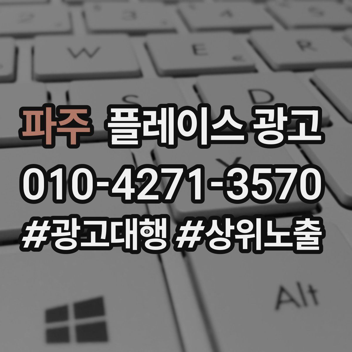 파주 플레이스 광고