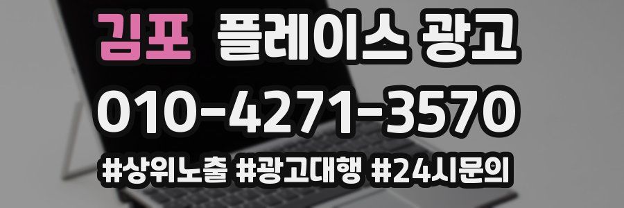김포 플레이스 광고