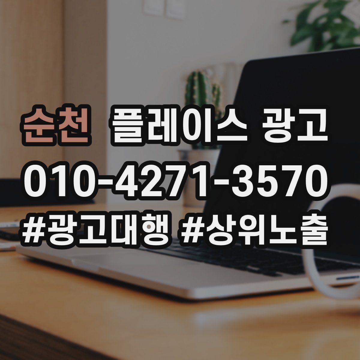 순천 플레이스 광고