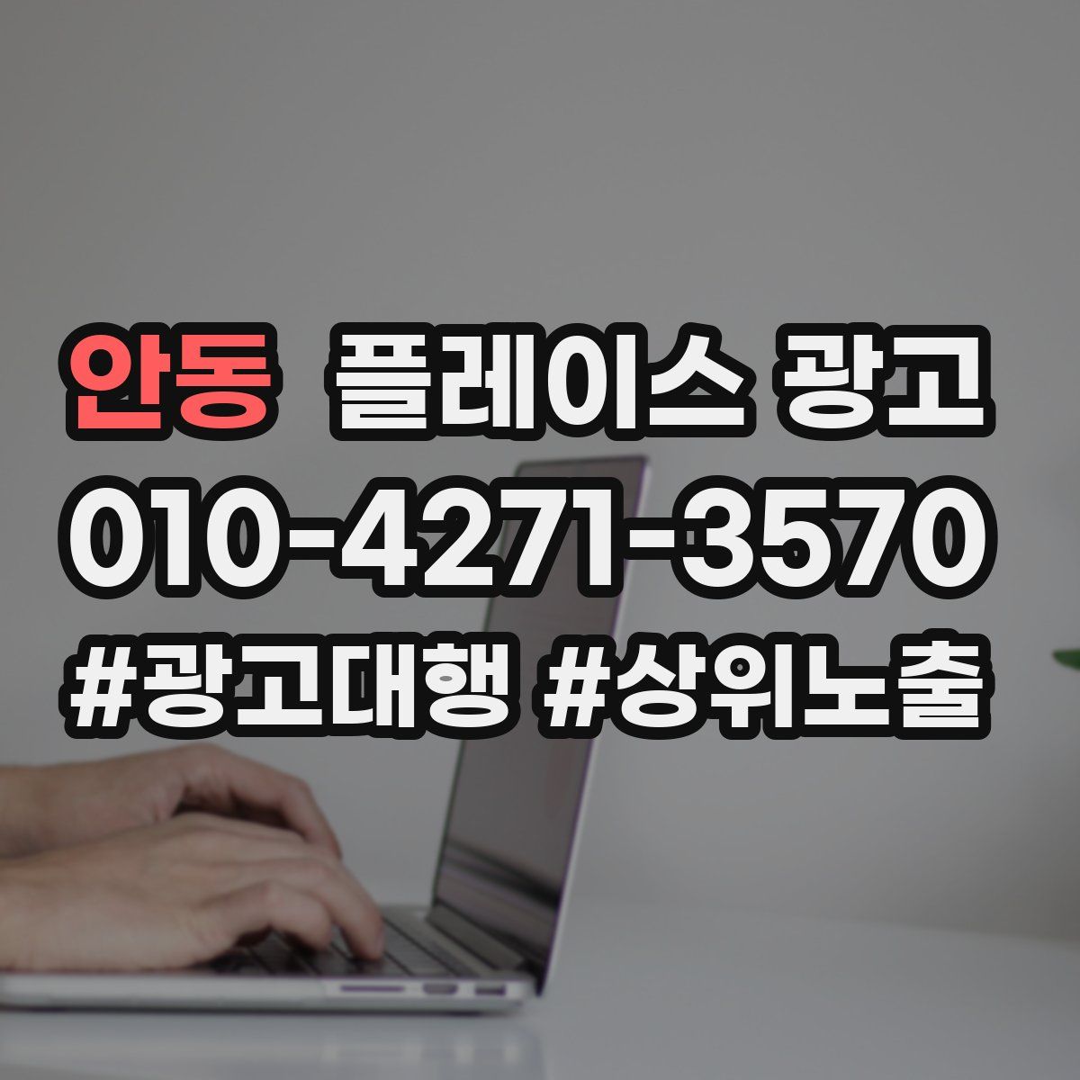 안동 플레이스 광고