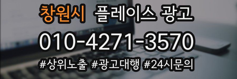 창원시 플레이스 광고