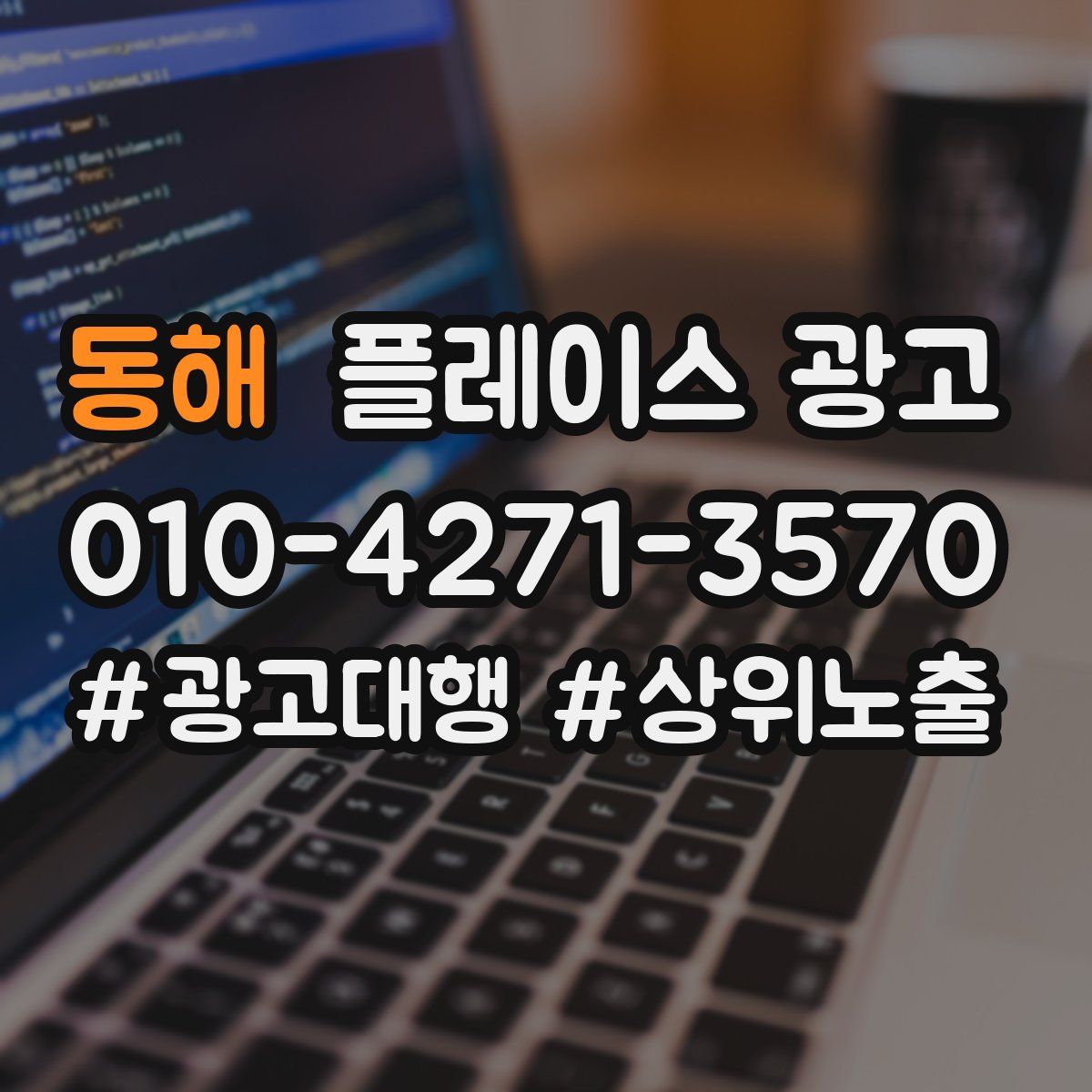 동해 플레이스 광고