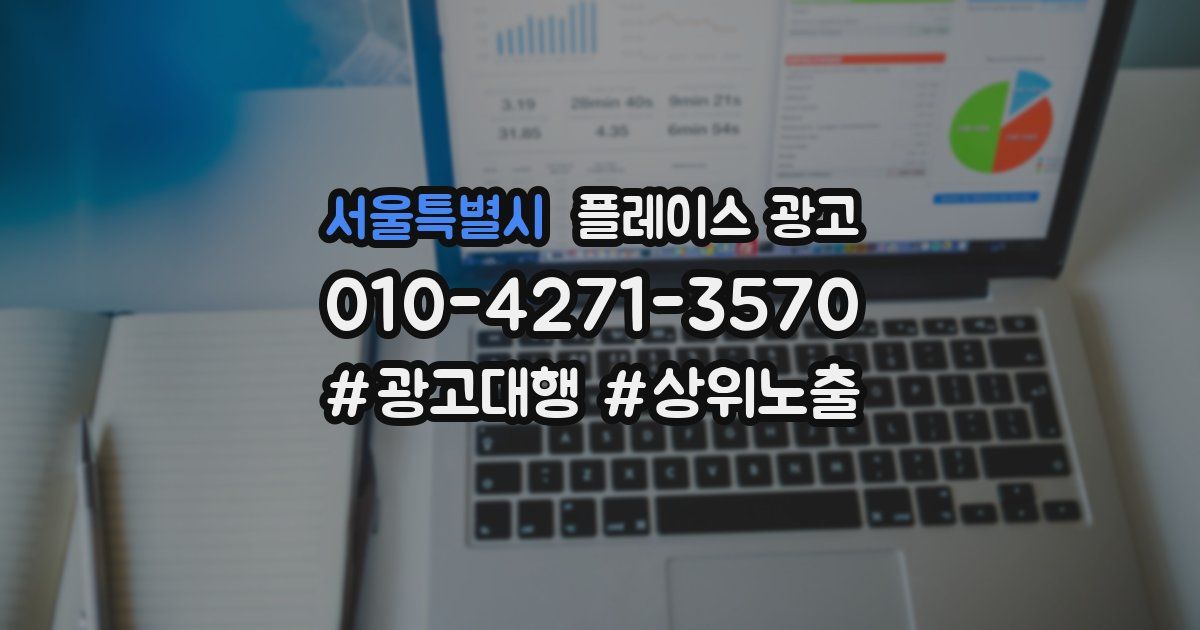 서울특별시 플레이스 광고
