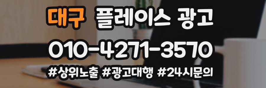 대구 플레이스 광고