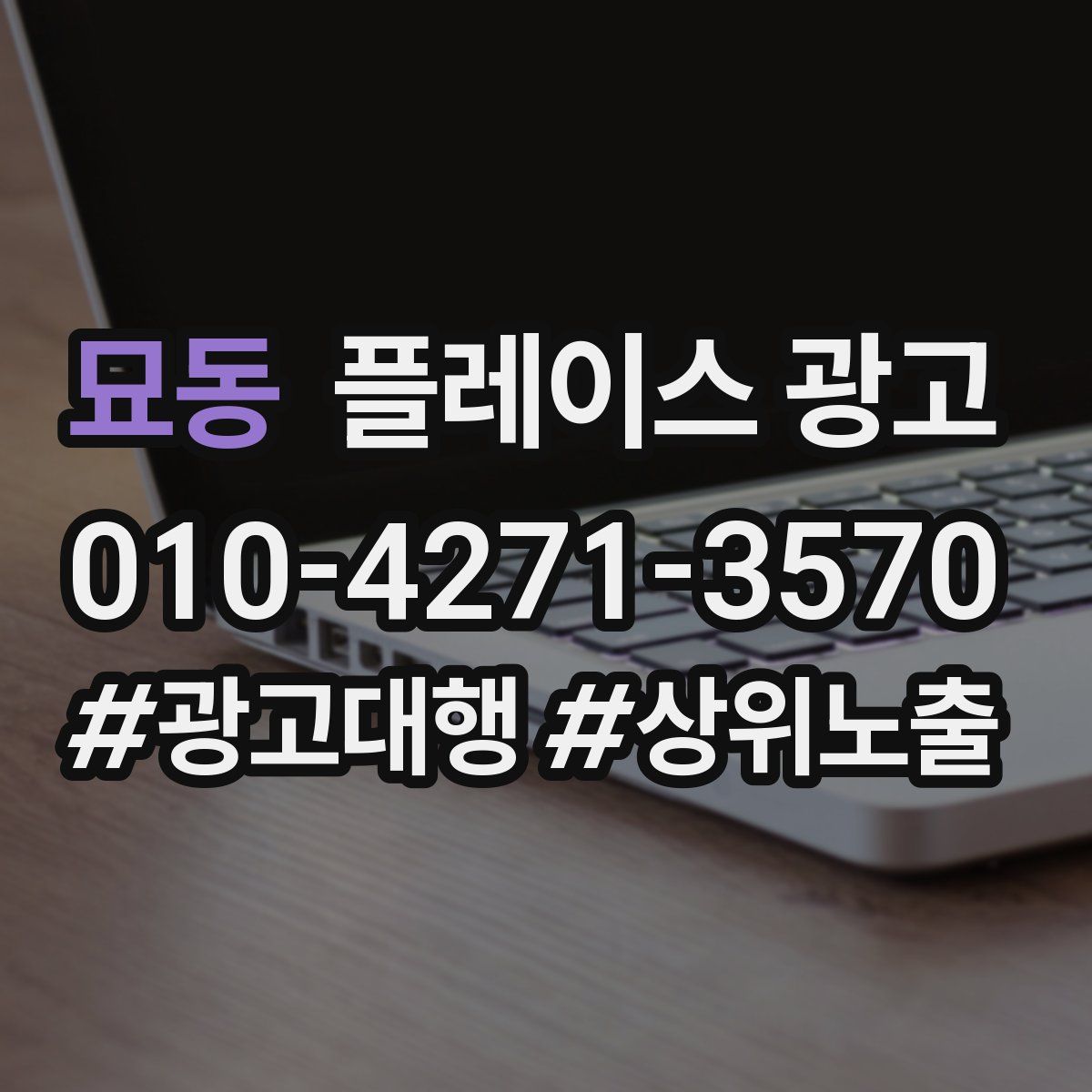 묘동 플레이스 광고