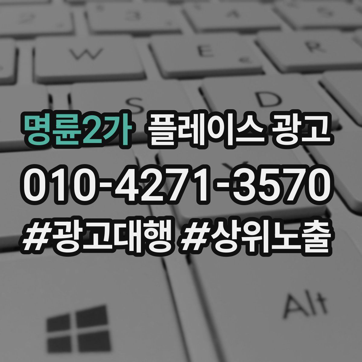 명륜2가 플레이스 광고