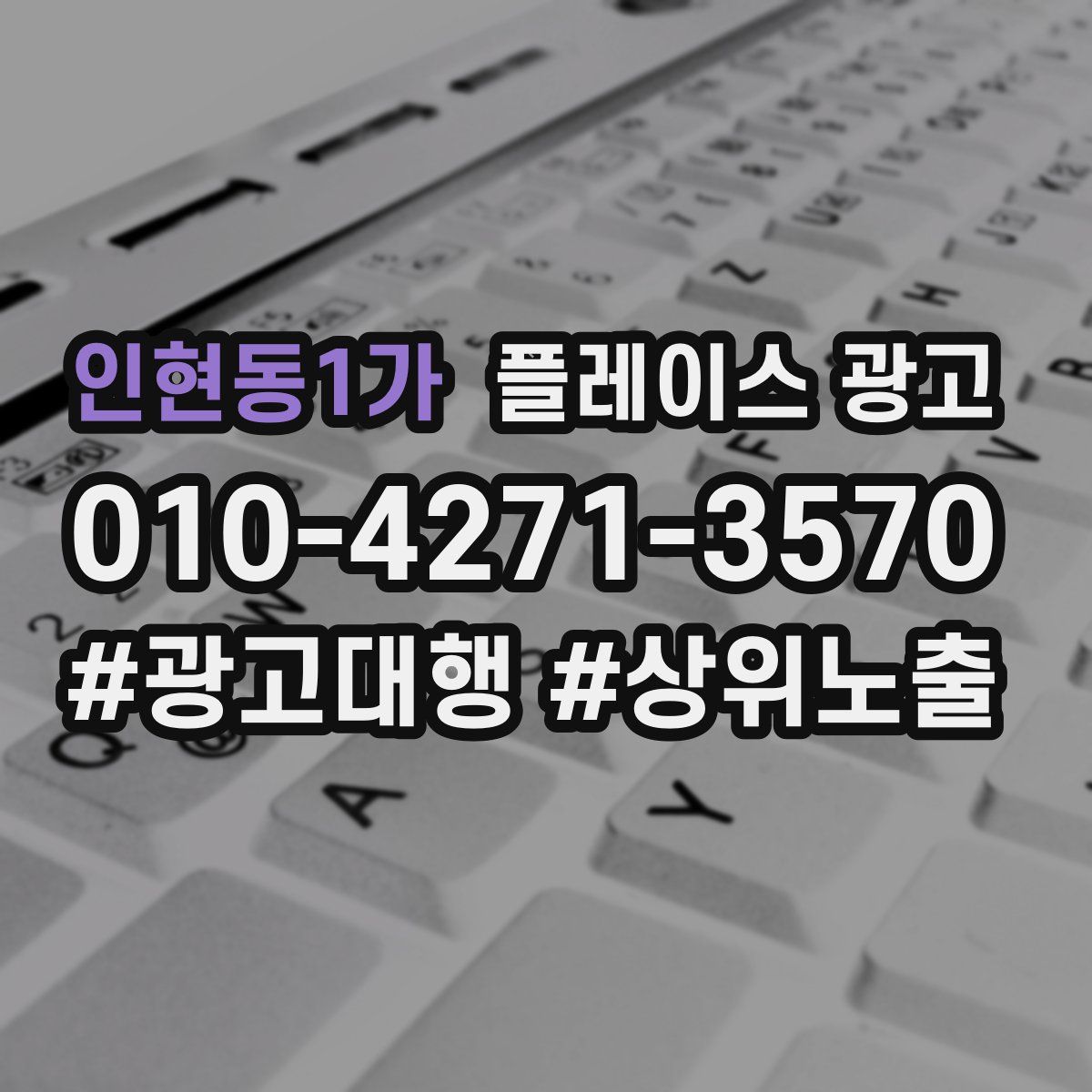 인현동1가 플레이스 광고