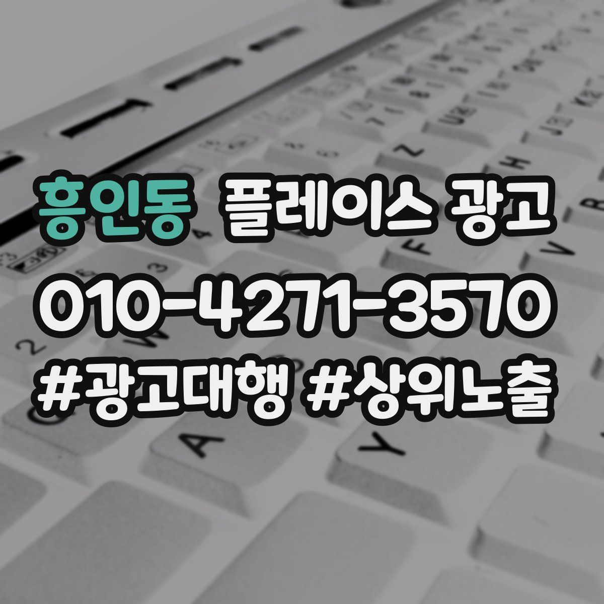 흥인동 플레이스 광고