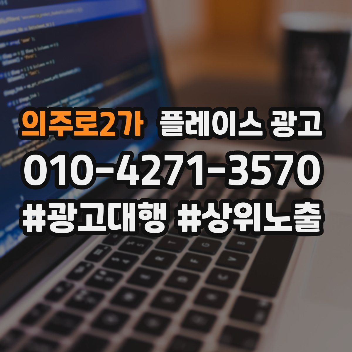 의주로2가 플레이스 광고