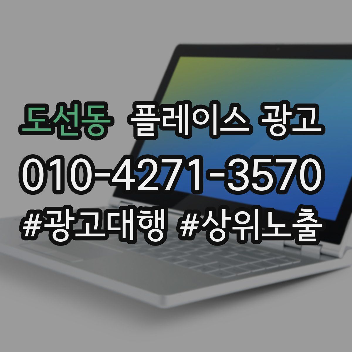 도선동 플레이스 광고