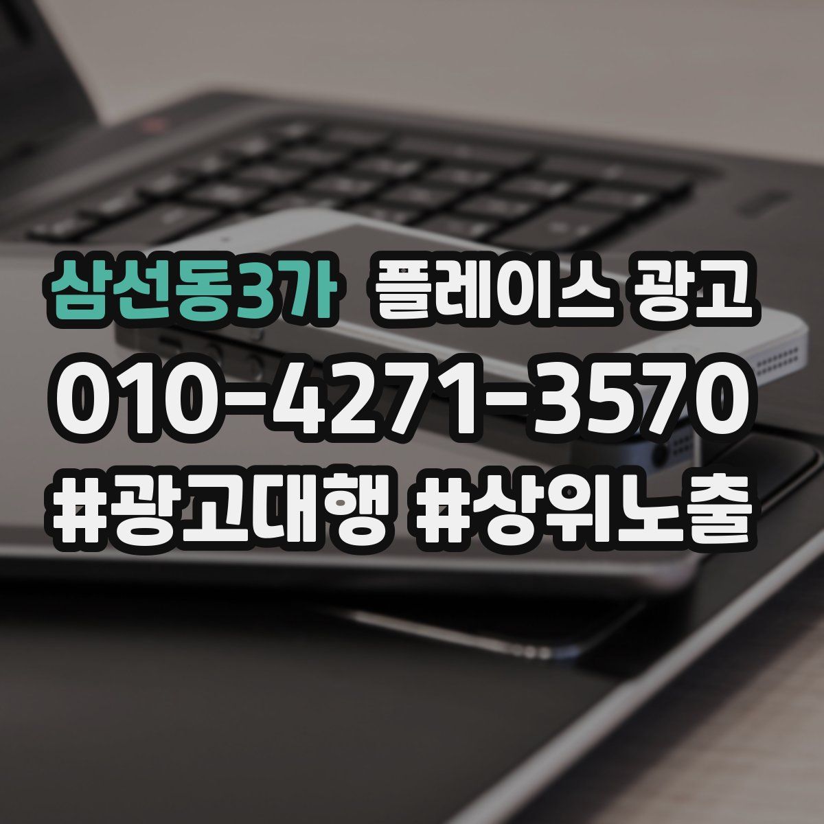 삼선동3가 플레이스 광고