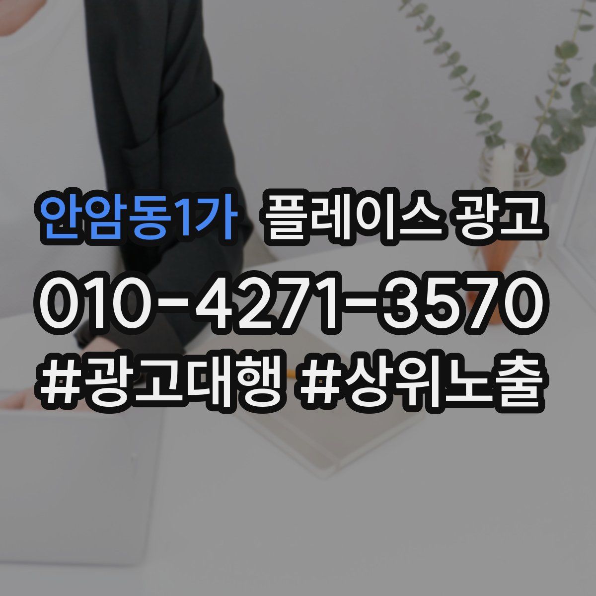 안암동1가 플레이스 광고